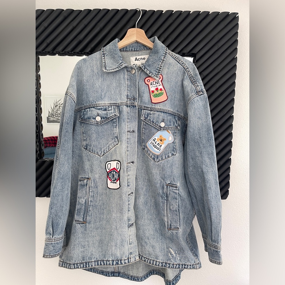 Acne Studios Classic Blue Denim Jacket